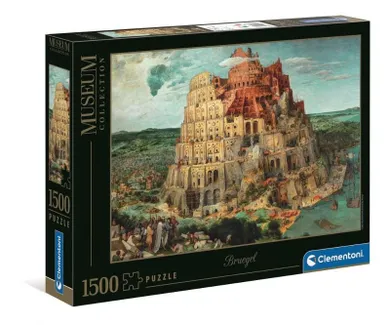 Clementoni, Muzeum Bruegel, The Tower of Babel, puzzle, 1500 elementów