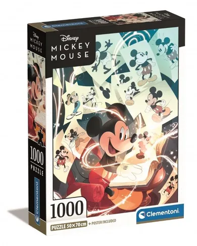 Clementoni, Myszka Miki, puzzle, 1000 elementów