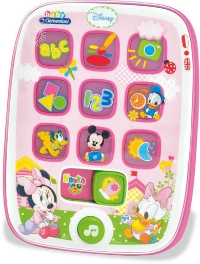 Clementoni, Myszka Minnie, zabawka edukacyjna, Minnie tablet