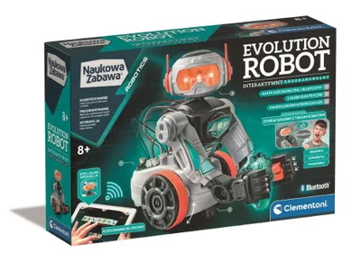 Clementoni, Naukowa zabawa, Evolution Robot, konstrukcyjny zestaw edukacyjny