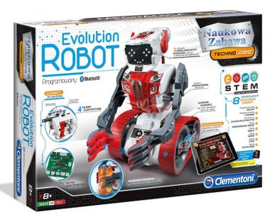 Clementoni, Naukowa Zabawa, Evolution Robot, zabawka edukacyjna