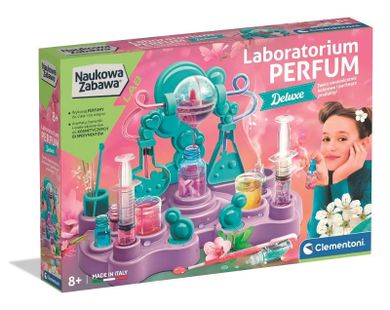 Clementoni, Naukowa Zabawa, Laboratorium Perfum Deluxe, zestaw kreatywny