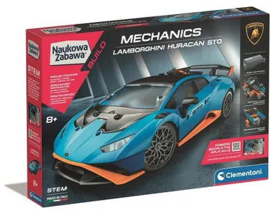 Clementoni, Naukowa zabawa, Lamborghini Huracan STO, model do złożenia