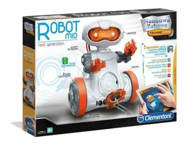 Clementoni, Naukowa zabawa, Technologic, Robot MIO nowa generacja, zabawka edukacyjna