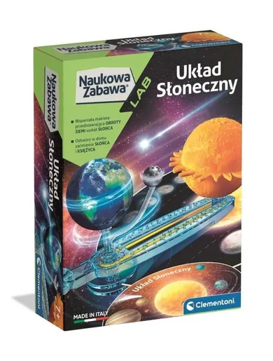 Clementoni, Naukowa Zabawa, Układ Słoneczny, zestaw edukacyjny