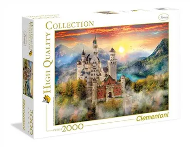 Clementoni, Neuschwanstein, puzzle, 2000 elementów