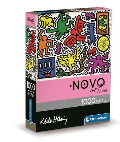 Clementoni, Novo Art Series, Keith Haring, puzzle, 1000 elementów