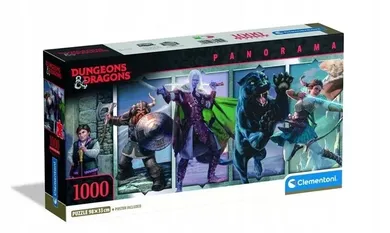 Clementoni, Panorama, Dungeons & Dragons, puzzle, 1000 elementów