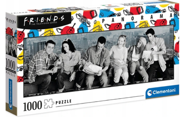 Clementoni, Panorama, Friends, puzzle, 1000 elementów