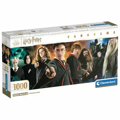 Clementoni, Panorama, Harry Potter, puzzle, 1000 elementów