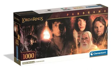 Clementoni, Panorama, The Lord of the Rings, puzzle, 1000 elementów