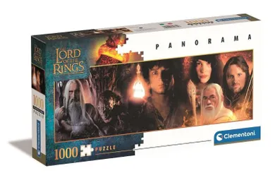 Clementoni, Panorama, Władca Pierścieni, puzzle, 1000 elementów