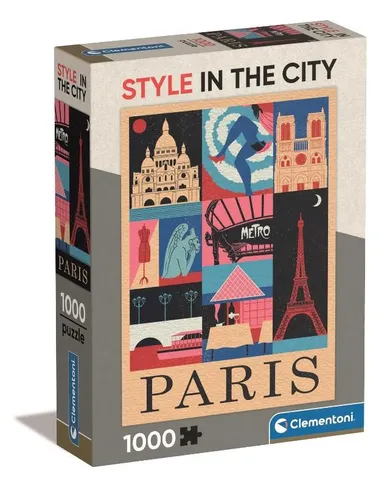 Clementoni, Paris, puzzle, 1000 elementów