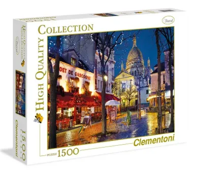 Clementoni, Paryż, Montmartre, puzzle, 1500 elementów