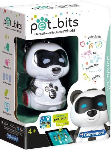 Clementoni, Pet-bits, panda, zabawka interaktywna