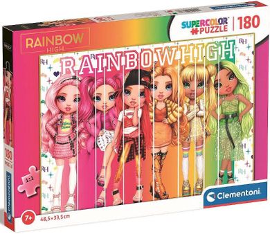 Clementoni, Rainbow High, puzzle, 180 elementów