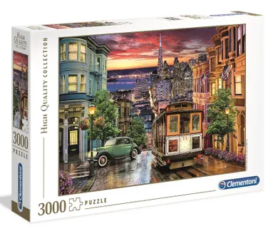 Clementoni, San Francisco, puzzle, 3000 elementów