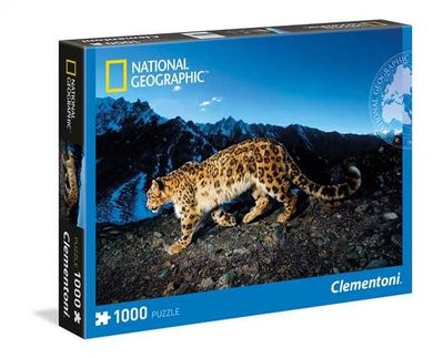 Clementoni, Snow Leopard, puzzle, 1000 elementów
