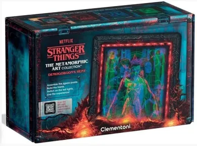 Clementoni, Stranger Things, Demogorgon, puzzle, 520 elementów