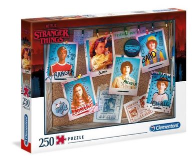 Clementoni, Stranger Things, puzzle, 250 elementów