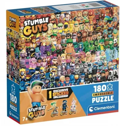 Clementoni, Stumble Guys, puzzle, 180 elementów