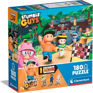 Clementoni, Stumble Guys, puzzle, 180 elementów