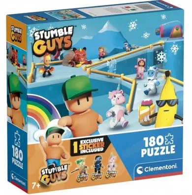 Clementoni, Stumble Guys, puzzle, 180 elementów