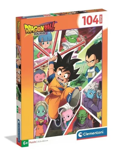 Clementoni, Super, Dragon Ball Daima, puzzle, 104 elementów