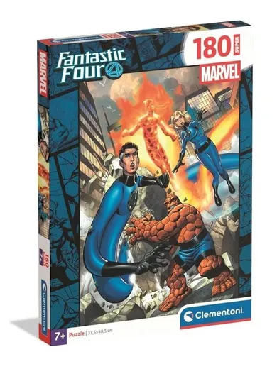 Clementoni, Super, Fantastic Four, puzzle, 180 elementów