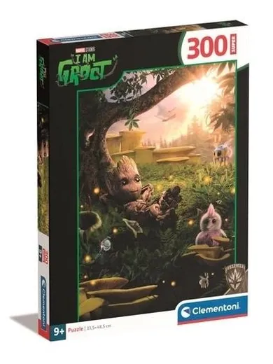 Clementoni, Super, Marvel, I am Groot, puzzle, 300 elementów