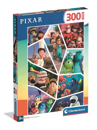 Clementoni, Super, Pixar, puzzle, 300 elementów