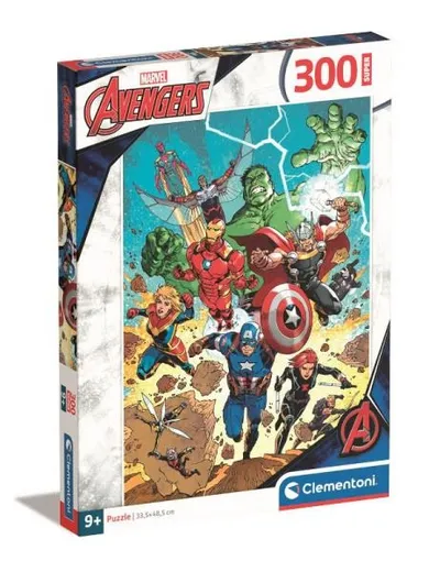 Clementoni, Super, The Avengers, puzzle, 300 elementów