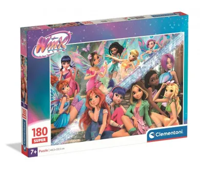 Clementoni, Super, Winx, puzzle, 180 elementów