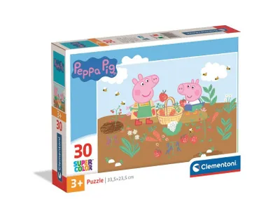 Clementoni, Świnka Peppa, puzzle, 30 elementów