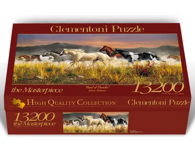 Clementoni, Tabun koni, puzzle, 13200 elementów