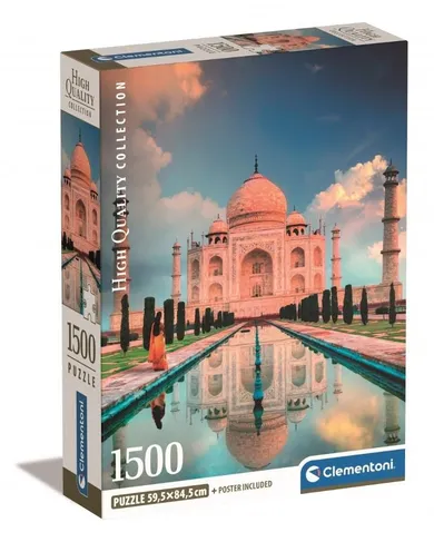 Clementoni, Taj Mahal, puzzle, 1500 elementów