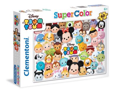 Clementoni, Tsum Tsum, puzzle, 60 elementów
