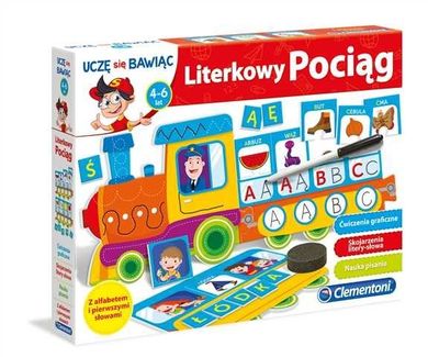Clementoni, Uczę Się Bawiąc, Literkowy pociąg