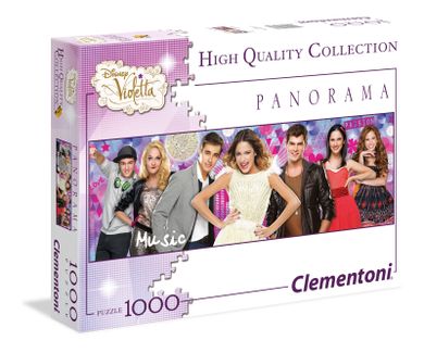 Clementoni, Violetta, puzzle Panorama, 1000 elementów