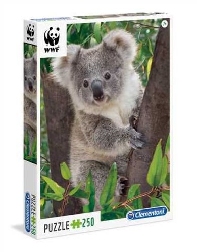 Clementoni, WWF, Baby koala, puzzle, 250 elementów