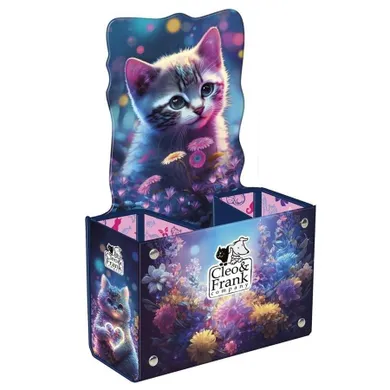Cleo i Frank, pojemnik na przybory szkolne, Kot