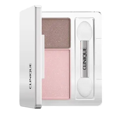 Clinique, All About Shadow, Duo, podwójny cień do powiek, Strawberry Fudge, 1.7g