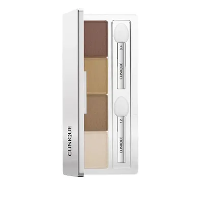 Clinique, All About Shadow, Quad, poczwórne cienie do powiek, Teddy Bear, 3.3g
