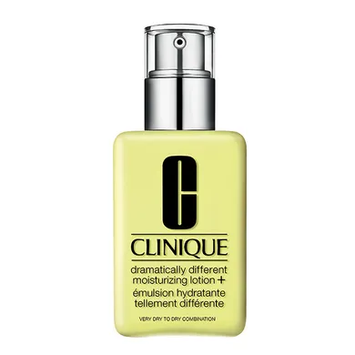 Clinique, Dramatically different moisturizing lotion+, Emulsja nawilżająca z pompką, Typ skóry 1 i 2, 125 ml