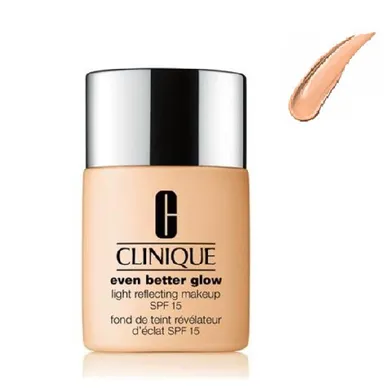 Clinique, Even Better Glow Light Reflecting Makeup, podkład do twarzy, SPF 15, 04 Bone, 30 ml