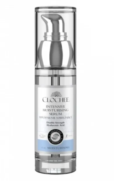 Clochee, Intensive Moisturising Serum, silnie nawilżające serum do twarzy, Hyaluronic Acid, 30 ml