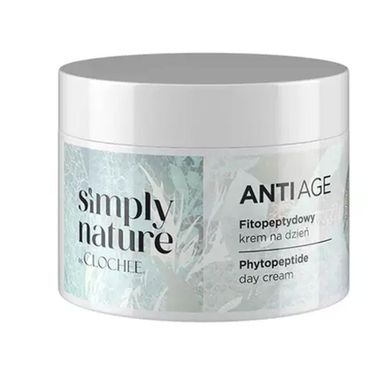 Clochee, Simply Nature, fitopeptydowy krem na dzień, 50 ml