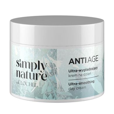 Clochee, Simply Nature, ultra-wygładzający krem na dzień, 50 ml