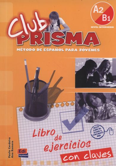 Club Prisma Nivel A2/B1. Libro de ejercicios con claves