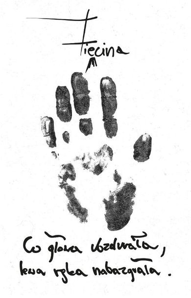 Co głowa ubzdurała, lewa ręka nabazgrała